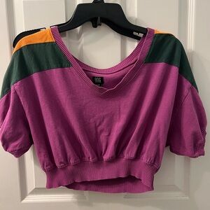 BDG color block top